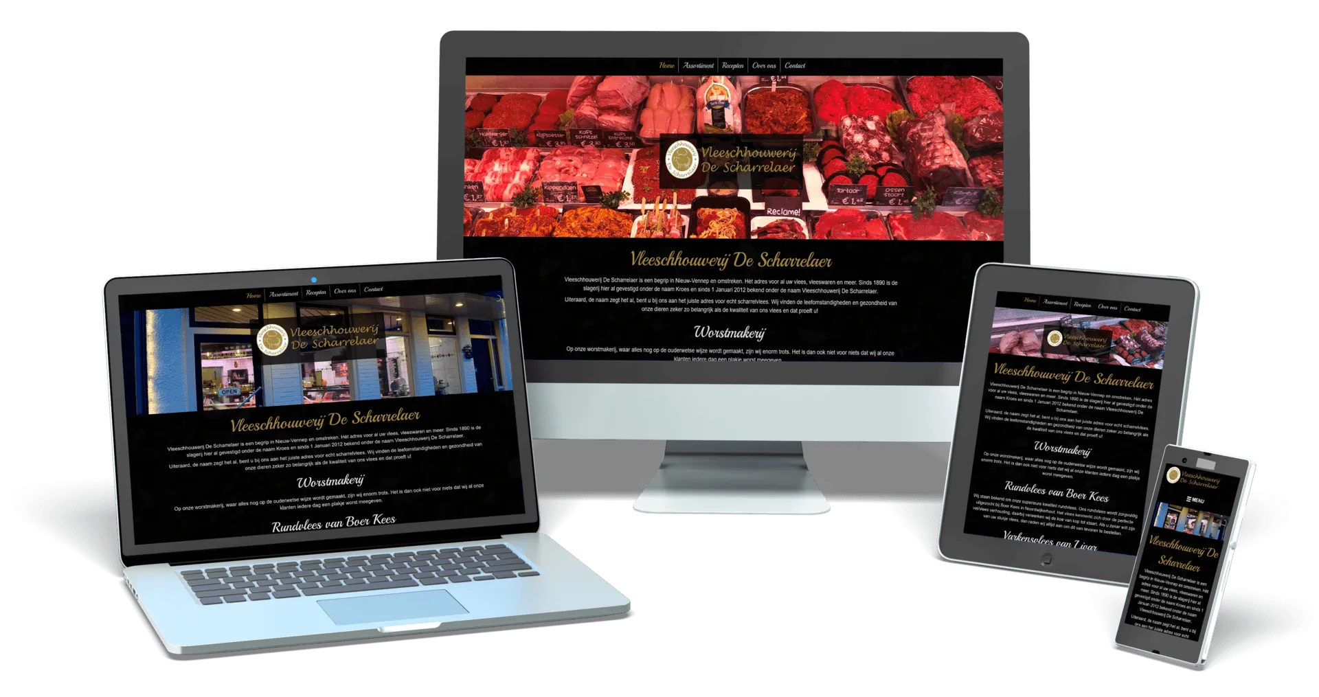 de scharrelaer responsive