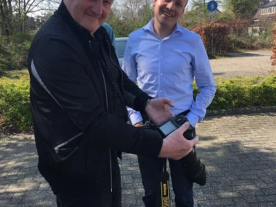 Het team op de foto