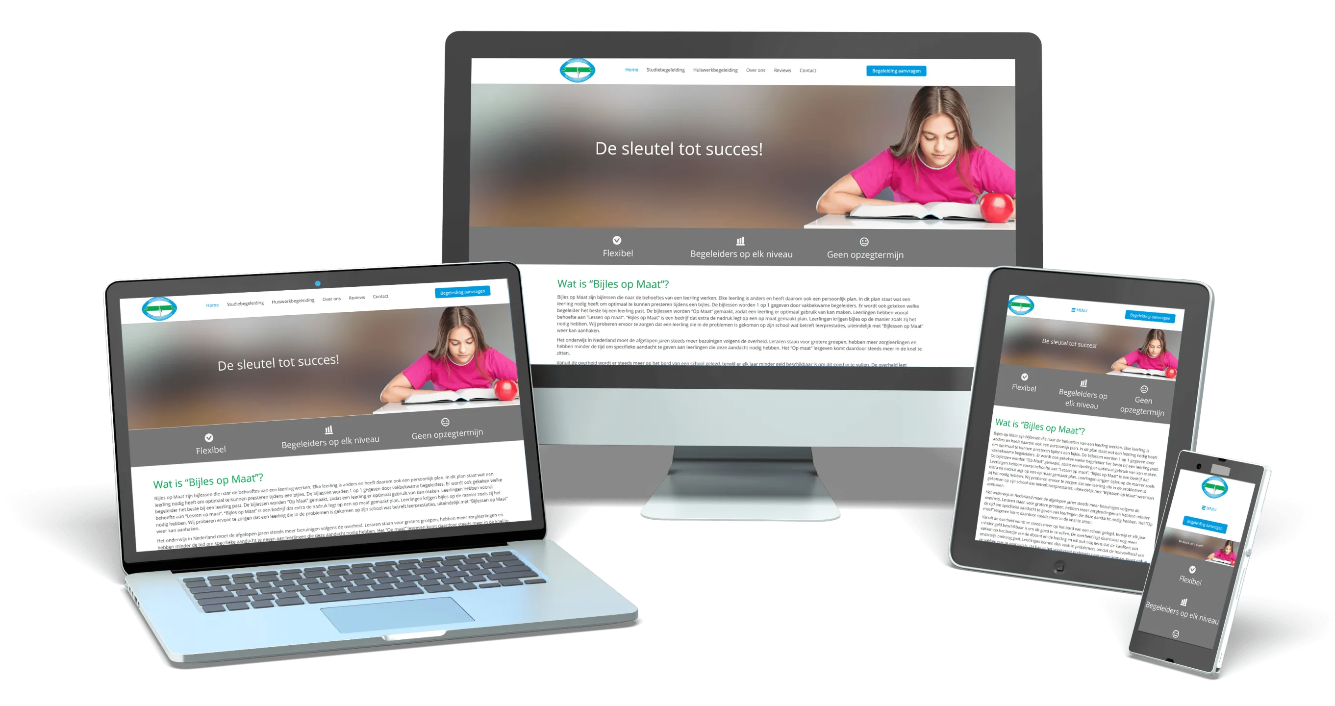 Bijlesopmaat responsive