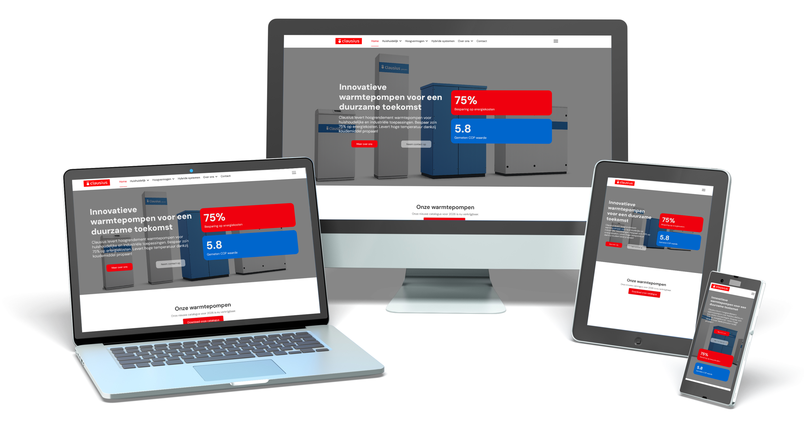 clausius responsive