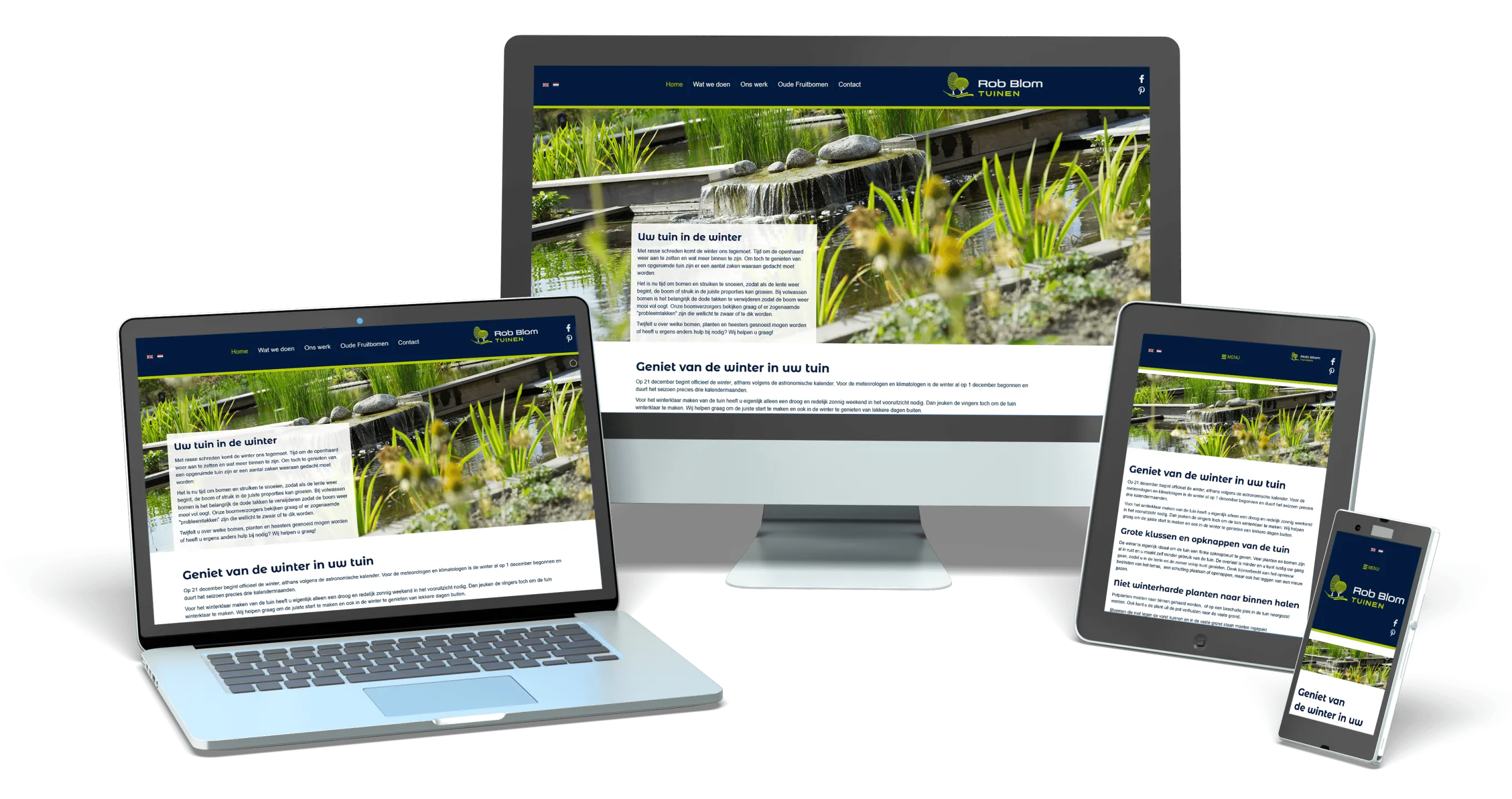 Rob Blom Tuinen responsive